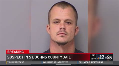 Suspect In St Johns County Jail