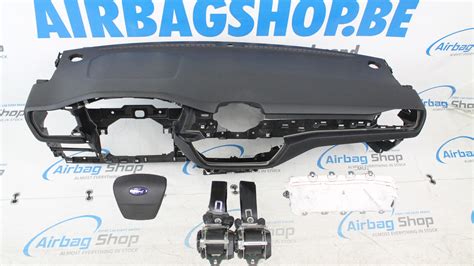 Airbag Set Dashboard Black Ford Focus 2018 Airbag Shop