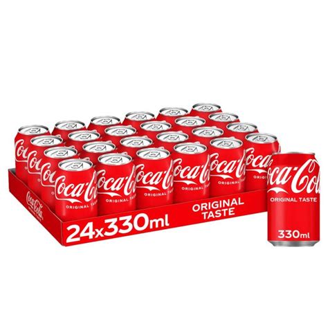 Coca Cola Original Taste 24 X 330ml Wakeywines Co Uk