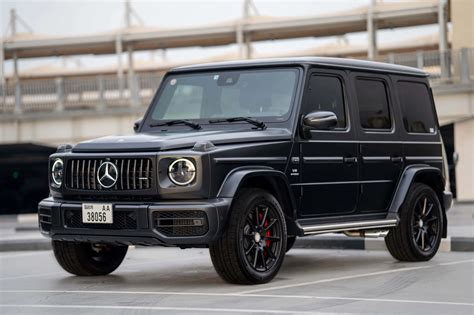 Rent Mercedes G Amg Black Matte In Dubai Suv Octane Luxury Car