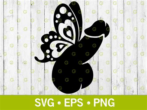 Butterfly Flying Penis Svg Dick Svg Sex Svg Funny Svg Etsy