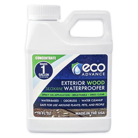 EA Exterior Wood Water Repellent – 16 oz. Concentrate | Eco Advance