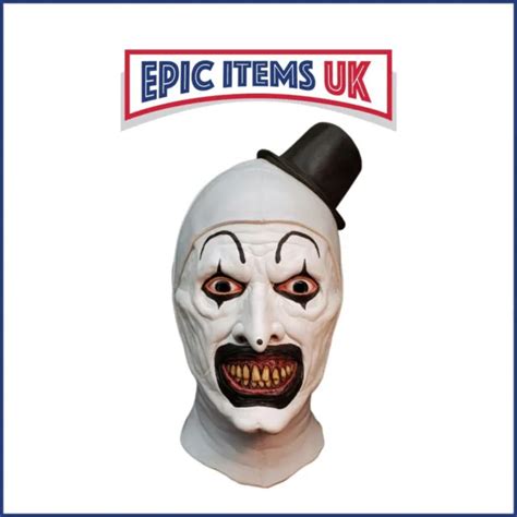 Terrifier Art The Clown Mask Trick Or Treat Studios Rlda