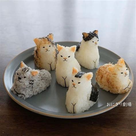 Onigiri Animals are the Cutest Rice Balls in Japan Design Swan 食べ物の