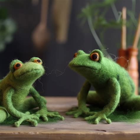 Frosch Schnecke Filzen Mit Der Filznadel Anleitung Filz Und Wolle