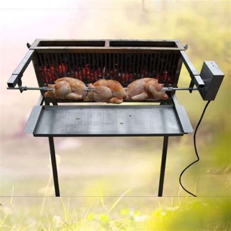 Barbecue Charbon Vertical Inox Cook Co