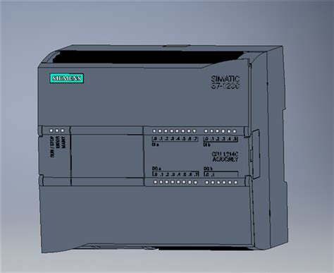 1214 CPU AC DC Rly stp3D模型下载 三维模型 STEP模型 制造云 产品模型