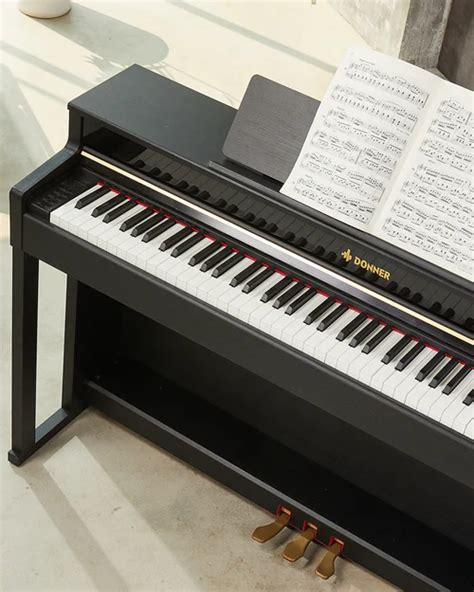 Donner Ddp 400 Piano Digital Upright Profesional 88 Key Progressive