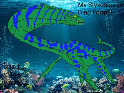 My Styxosaurus Dino Form By Djdinojosh On Deviantart