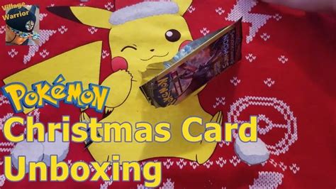 Unboxing Christmas Pokemon Cards - YouTube