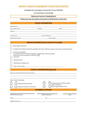 Fillable Online Pulmonary Function Lab Yale School Of Medicine Fax