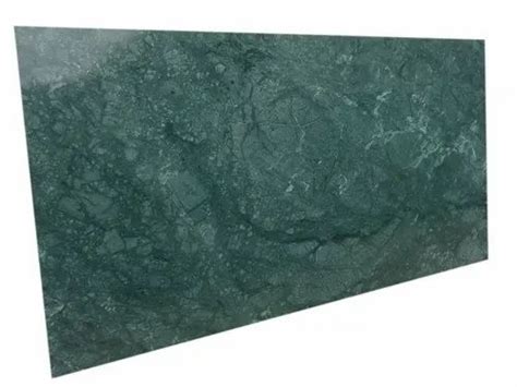 Polished Finish Green Marble Slab Application Area Countertops Thickness 10 15 Mm At Rs 60