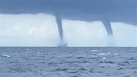 Qué son las mangas marinas Así es el fenómeno que ha afectado a Mallorca