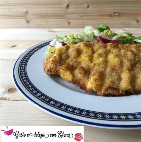 Cotoletta Di Pollo Al Forno Impanatura Croccante E Leggera