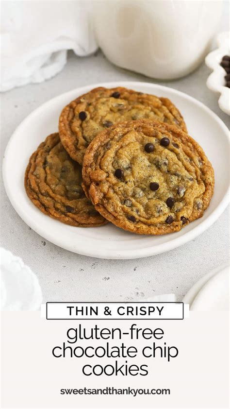 Thin And Crispy Gluten Free Chocolate Chip Cookies Like Tates