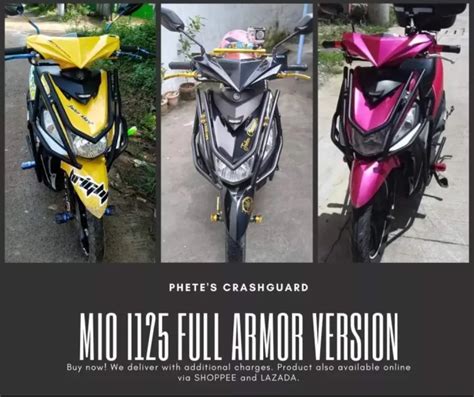 Crashguard Mio Soul Full Armor Lazada Ph