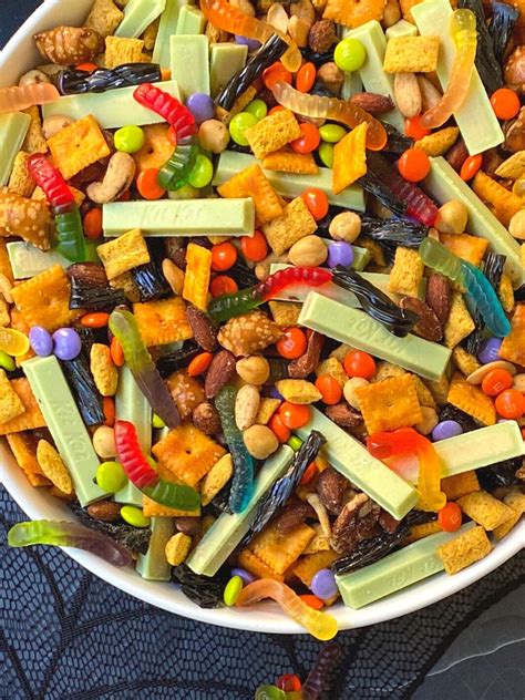 Ghoulish Snack Mix My Casual Pantry