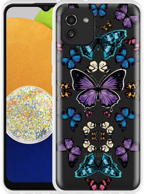 Samsung Galaxy A Hoesje Vlinder Symmetrie Designed By Cazy Bol