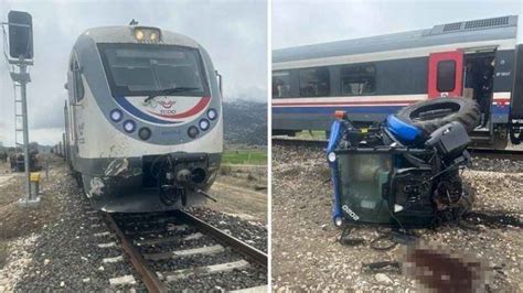 Feci Kaza Trakt R Ile Yolcu Treni Arp T Tunceli Emek Gazetesi