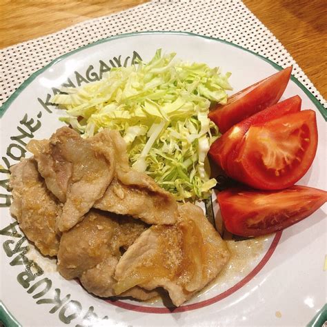 ホットクックで豚ロース肉と玉ねぎの生姜焼き みくのホットクック＆ヘルシオごはん