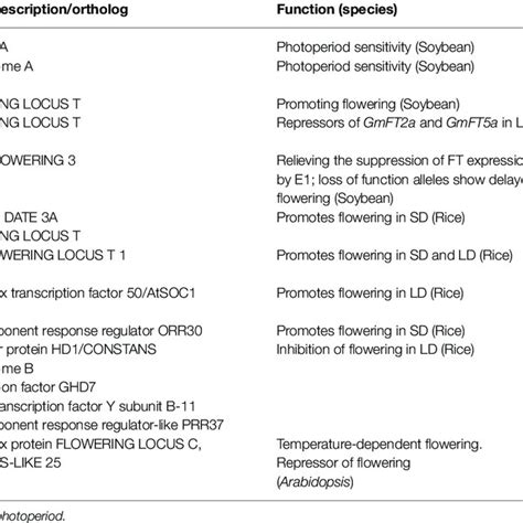 A Selection Of Candidate Genes For Sex Determination Growth And