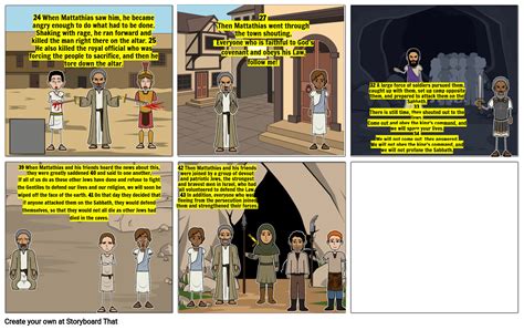 Maccabees 1 Storyboard por 3b25eb71