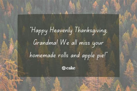 Happy Thanksgiving In Heaven Messages To Share Cake Blog