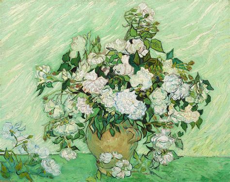 Roses By Vincent Van Gogh Kalligone