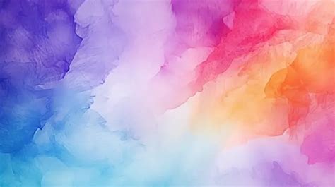 Vibrant Watercolor Stains An Abstract Texture Design Background