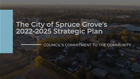 Strategic Plan City Of Spruce Grove