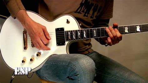 Esp Ltd Ec 1000 Snow White Review By Siborgday Guitars Youtube