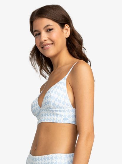 Check It Top De Bikini De Corte Deportivo Para Mujer Roxy