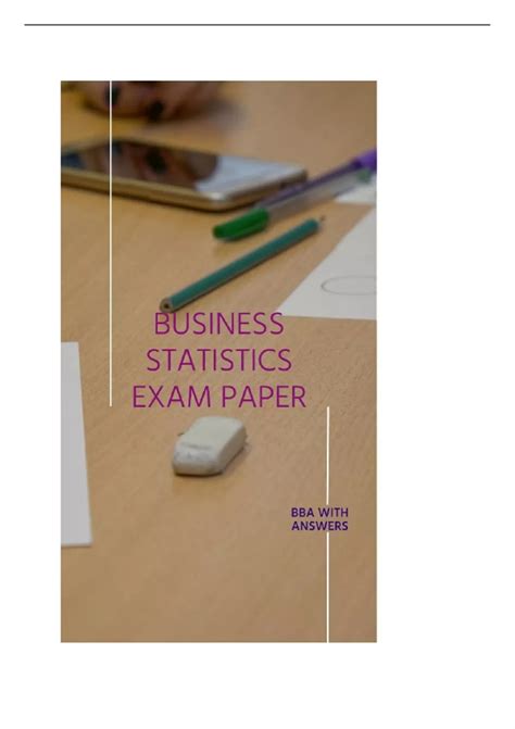 Business Statistics For Bba 10