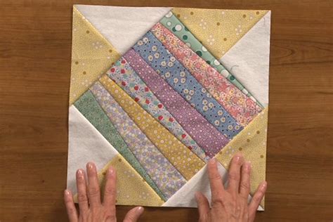 Strip Quilt Blocks Scrap Fabric Quilt Easy Block Quilts Strips Sewing ...