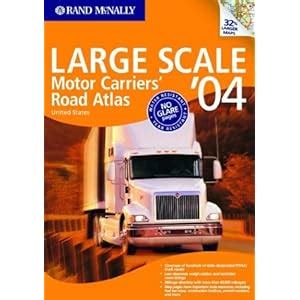 Large Scale Motor Carriers Road Atlas United States Rand Mcnally