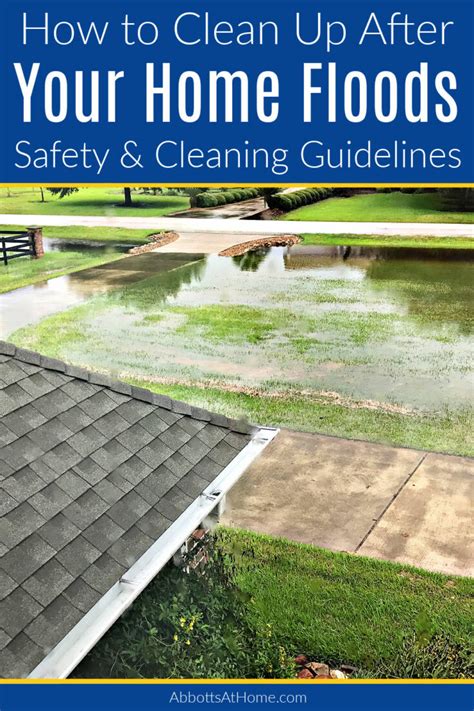 Safe Steps To Clean Your Home After Flood Damage Or Water Damage