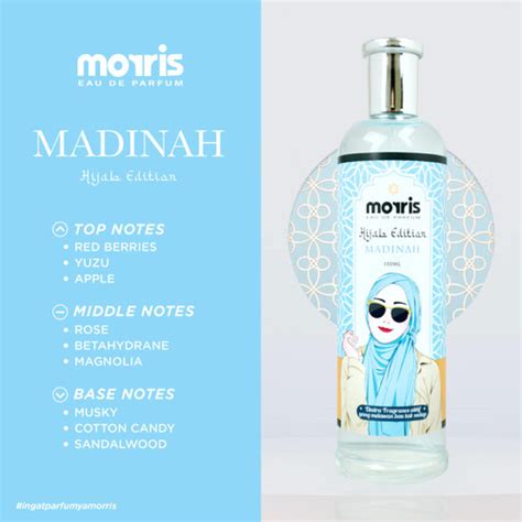 Promo Morris Parfum Cewek Hijab Version 110 ML Madinah Jakarta Barat