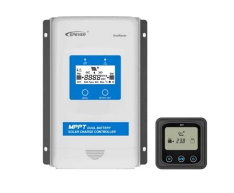 A A Dual Battery V V Mppt Charge Controller Epever Duoracer