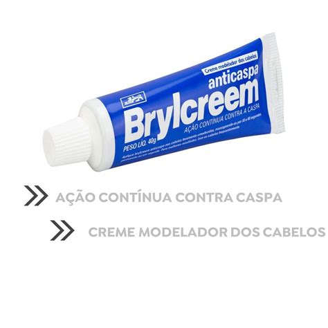 Creme Modelador De Cabelos Brylcreem Anti Caspa Gr Loja Lemis