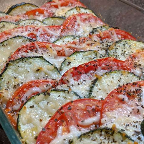 Zucchini E Pomodori Gratinati Zucchini And Tomato Gratin Recipe