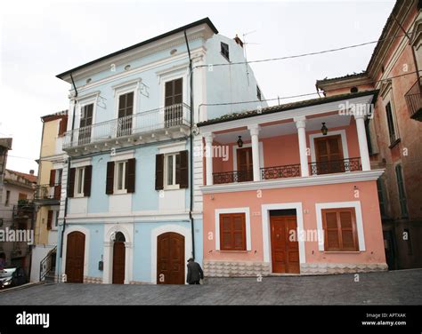 Abruzzo Torino Di Sangro Chieti Italy Village Town Stock Photo Alamy