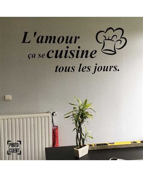 L amour ça se cuisine tous les jours Sticker