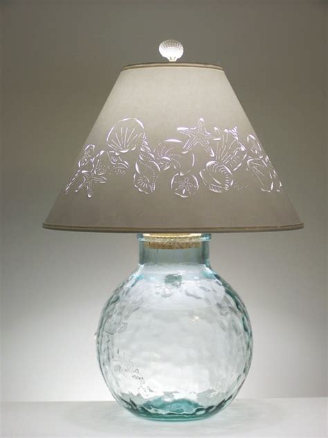 Extra Large Fillable Seashell Lamp Fillable Lamp Seashell