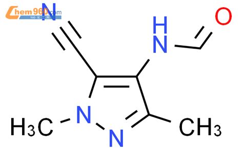 89239 21 4 Formamide N 5 cyano 1 3 dimethyl 1H pyrazol 4 yl CAS号