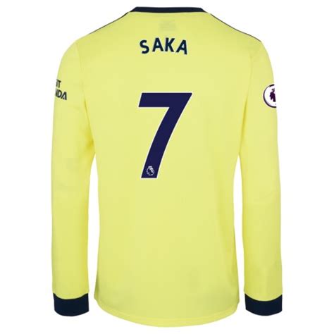 Echipament Fotbal Arsenal Bukayo Saka Tricou Deplasare