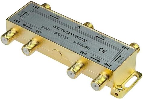 Best Coaxial Cable Splitter For High Speed Internet And Tv Signal Splitters