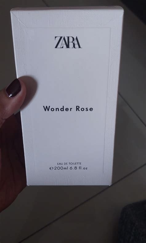 Zara Wonder Rose Asli Ukuran Besar 200 Ml Segel Utuh Ada Paper Bag