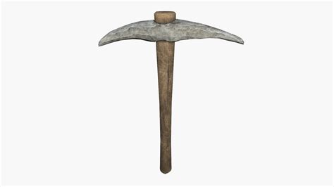 Stone Pickaxe - 3D Model by Dereza