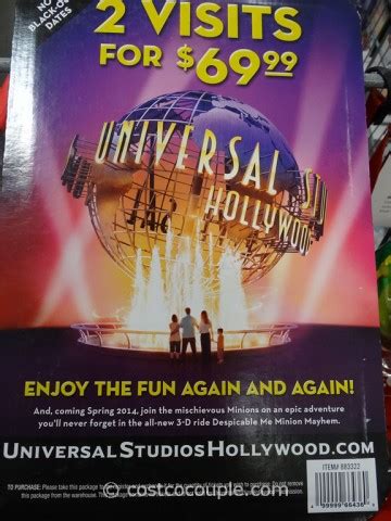 Universal Studios Gift Card