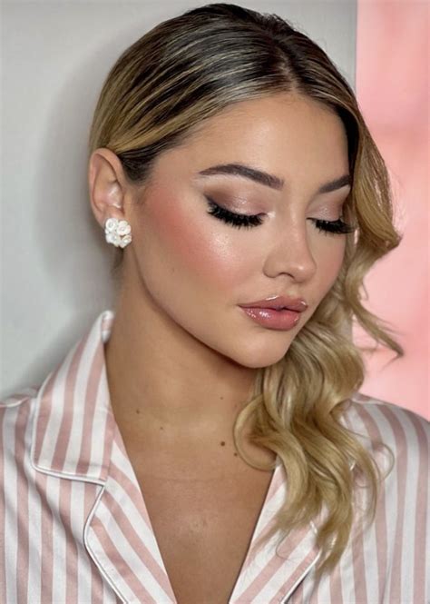 Madelyn Cline Bridesmaid Hair Makeup Glam Makeup Glam Makeup Look